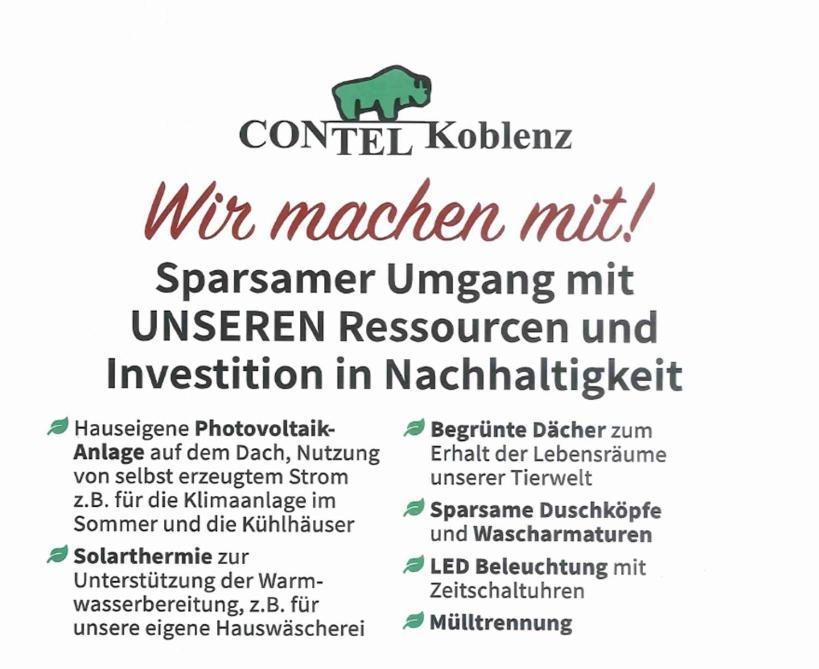 Contel Hotel Koblenz  Kültér fotó